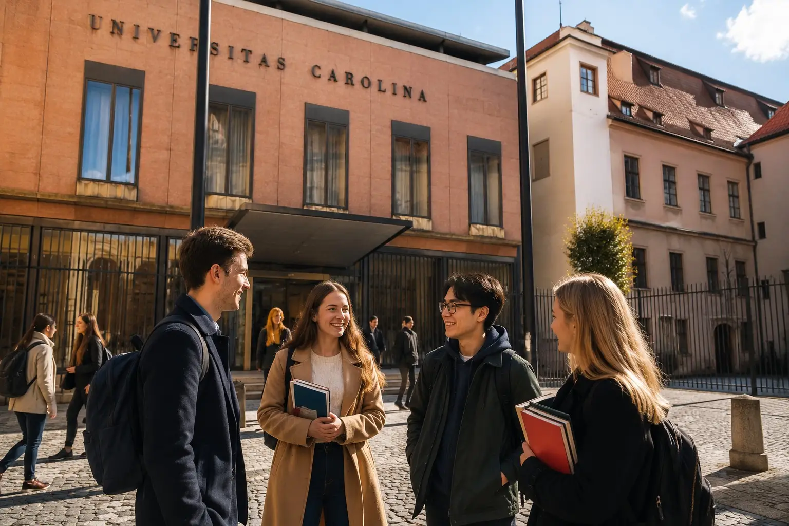 Student at Charles University in Czechia